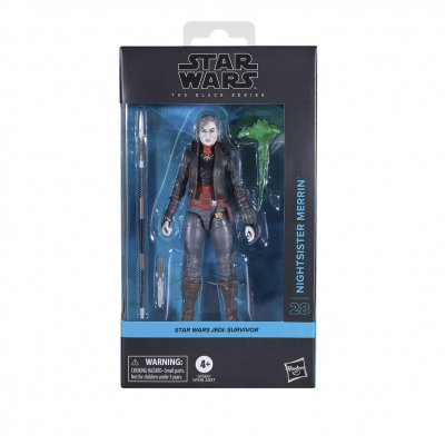 Figura Hasbro Star Wars The Black Series Nightsister Merrin - Jedi Survivor | Alta articulación | Detalles precisos | Licencia oficial