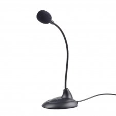 Gembird MIC-205 micrófono Negro Micrófono para PC