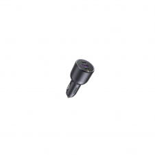 Ugreen 130W 3-Port Fast Car Char gray Auriculares, Ordenador portátil, Teléfono móvil, Portátil, Batería portátil, Teléfono Gris Encendedor de