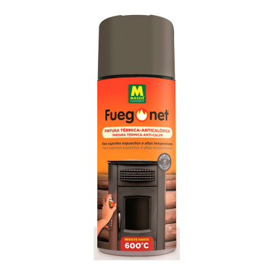 Pintura anticalórica gris 400ml
