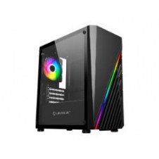 Semitorre UNYKA Mini Glayze ARGB mATX Negra (UK113021)