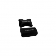 noblechairs Cushion set Negro, Blanco 2 pieza(s)