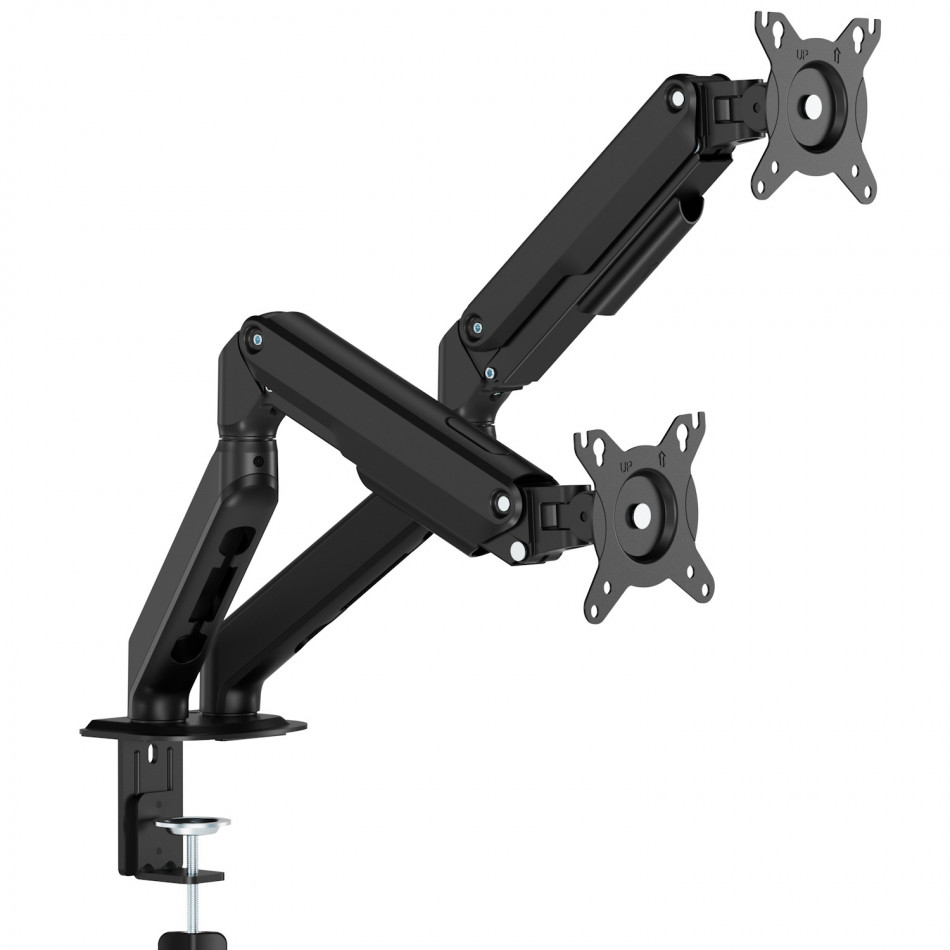 Ewent EW1493 soporte para monitor 86,4 cm (34") Escritorio Negro