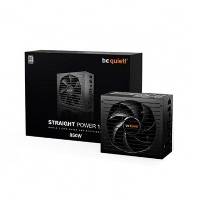 Fuente de alimentacion atx 850w be quiet! straight power 12 80+ platinum - full modular - ventilador 135mm