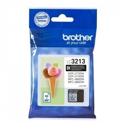 CARTUCHO INKJET BROTHER ORIGINAL NEGRO LC3213BK DCPJ572/MFCJ491
