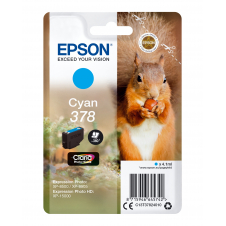 Cartucho Epson Squirrel Singlepack Cyan 378 Claria Photo HD Ink C13T37824010