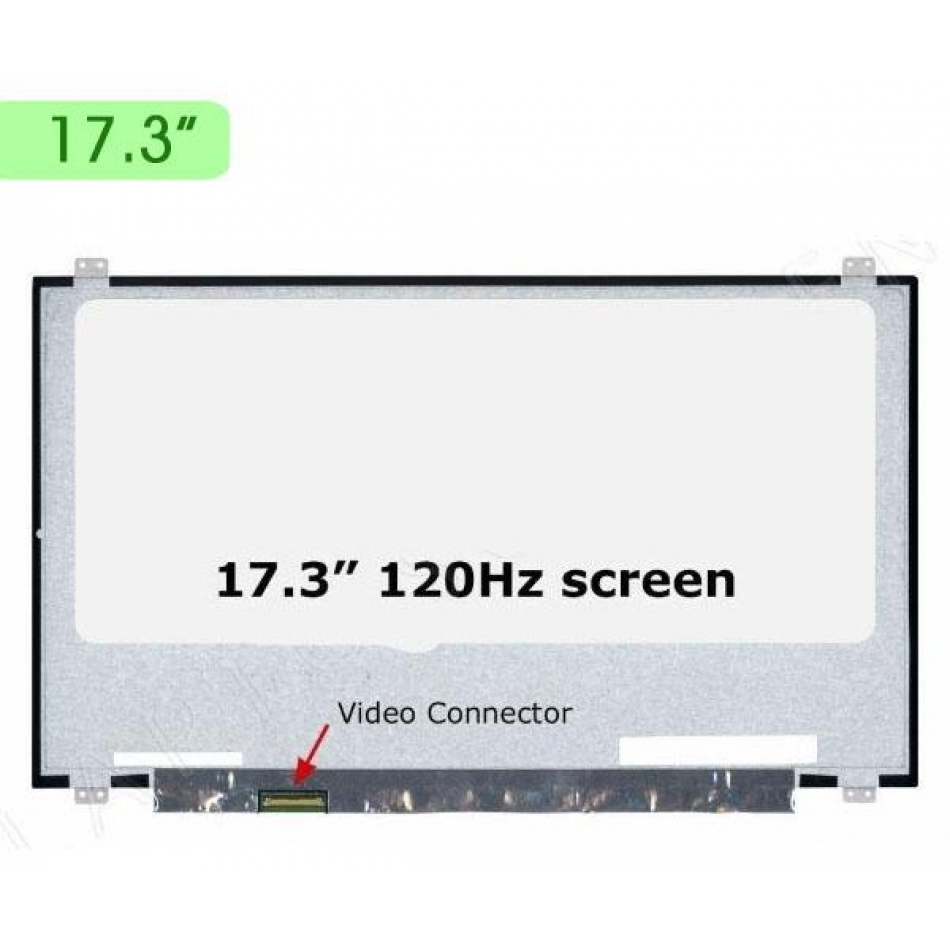 Pantalla para portátil LED 17.3 Slim 40 Pines Full HD Mate 120Hz