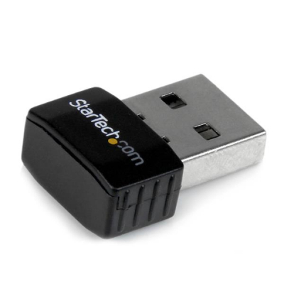 Mini Adaptador de Red Inalámbrico USB 2.0 a Wireless N de 300 Mbps - Wifi Externo 802.11n 2T2R