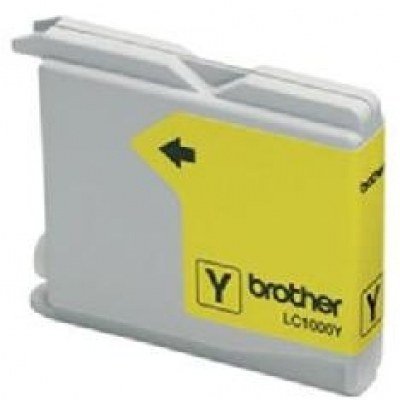 Cartucho tinta brother lc1000y amarillo 400 paginas fax 1360 - 1560 - mfc - 3360c - mfc - 5860cn - dcp - 350c