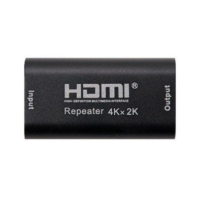 Nanocable Repetidor HDMI, A/H-A/H, NEGRO