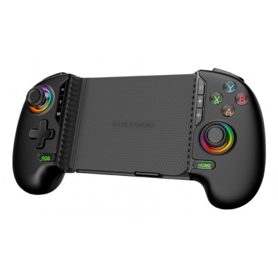 Mars Gaming MGPXPRO mando y volante Negro Bluetooth/USB Gamepad Analógico/Digital Android, PC, PlayStation 4, Nintendo Switch 2