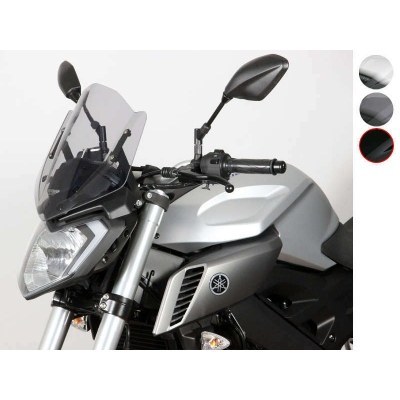 Pantalla MRA Racing Yamaha MT-125, negro 4025066151561