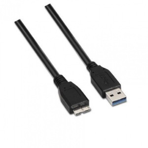 Aisens - Cable Usb 3.0 a Micro USB Negro 1M