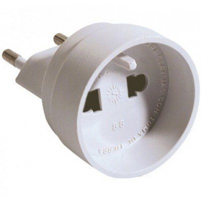 ADAPTADOR UNIVERSAL 2 POLOS 10A