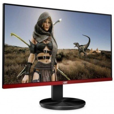 Monitor Gaming AOC G2490VXA 23.8/ Full HD/ 1ms/ 144Hz/ VA/ Multimedia/ Negro y Rojo