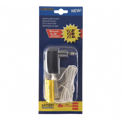Eliminador de pilas 4,5v para interior para productos con 3xaa