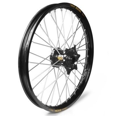 Rueda completa Haan Wheels aro negro 19-1,85 buje negro 1 76015/3/3 1 76015/3/3