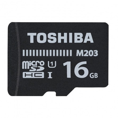 MicroSD HC 16 GB Clase 10 + Adaptador Toshiba M203 - 100Mb/S