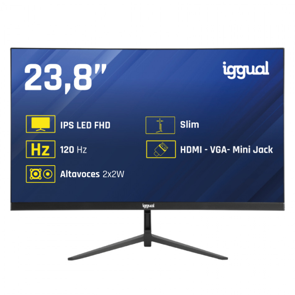 Monitor 24" IPS 1ms FHD 120Hz VGA HDMI +Altavoces