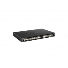 D-Link switch Gestionado L3 10G Ethernet (100/1000/10000) Energ?a sobre Ethernet (PoE) 1U Negro
