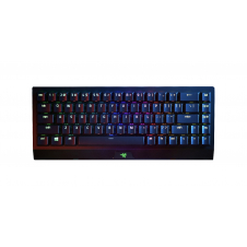 Razer BlackWidow V3 Mini HyperSpeed teclado Juego USB + RF Wireless + Bluetooth Negro