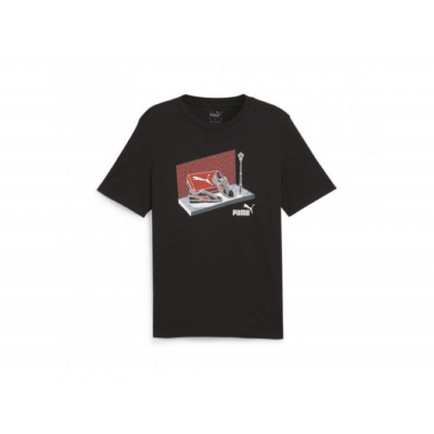 Camiseta PUMA GRAPHIC SNEAKER BOX TEE 680175 01 Negro