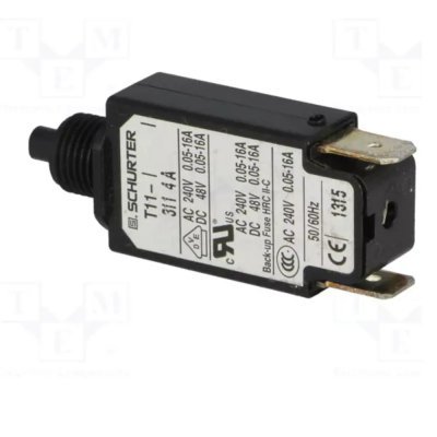 INTERRUPTOR Magnetotérmico (MCB) 1 Polo SPST 4A 48Vdc 240VaCCC Atornillado