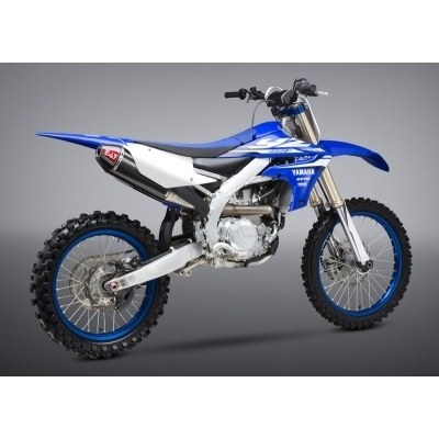 Linea completa escape Yoshimura RS-4 Signature titanio silencioso carbono/tapa carbono Yamaha YZ450F 234821D220