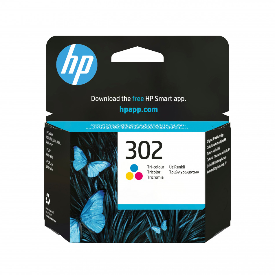 Cartucho Tinta Hp F6U65Ae 302 COLOR