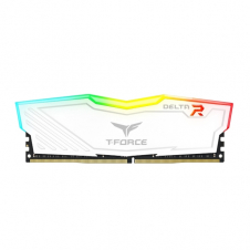 Memoria ram ddr4 16gb 2x8gb 3200mhz teamgroup delta rgb blanco - cl 16 - 1.35v tf4d416g3200hc16cdc01