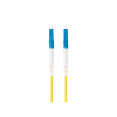 Latiguillo fibra optica lc - upc lanberg 5m mono simplex g657a1 lszh amarillo