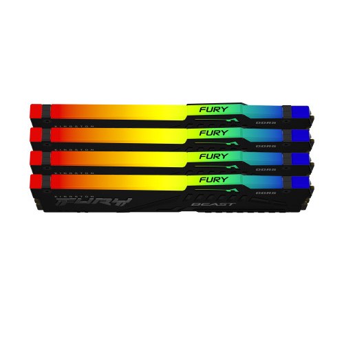 Kingston Technology FURY Beast RGB módulo de memoria 128 GB 4 x 32 GB DDR5