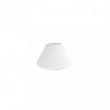 Pantalla Clara E27 Blanca 18dx10dx12h Conica Cerrada