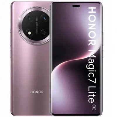 Smartphone Honor Magic 7 Lite - 6.78 | 8GB RAM | 256GB almacenamiento | 5G | Color púrpura titanio