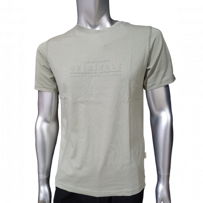 Camiseta JACK & JONES JORCATSKILLS MINIMAL TEE CEW NECK LN 12290315 Verde Verde