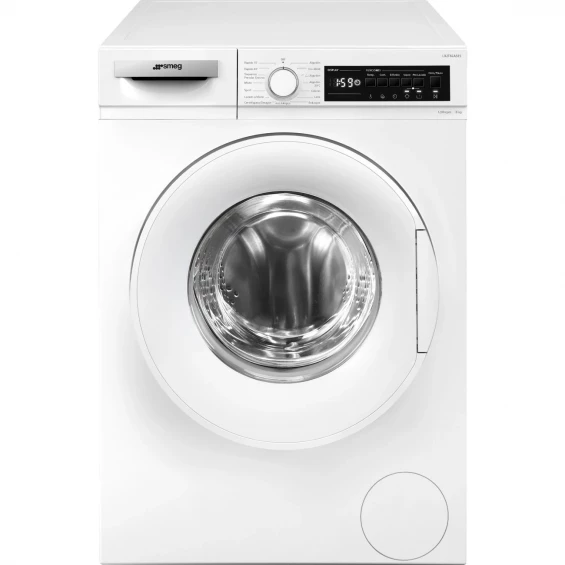 Lavadora Smeg LB2T82ASES, 8 kg, 1200 rpm, clase A, blanco