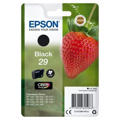 Epson T2981 (29) Negro Cartucho de Tinta Original - C13T29814012