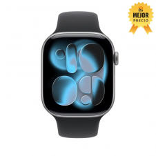 Apple Watch Series 11 OLED 42 mm Digital 374 x 446 Pixeles Pantalla táctil 5G Gris Wifi GPS (satélite)