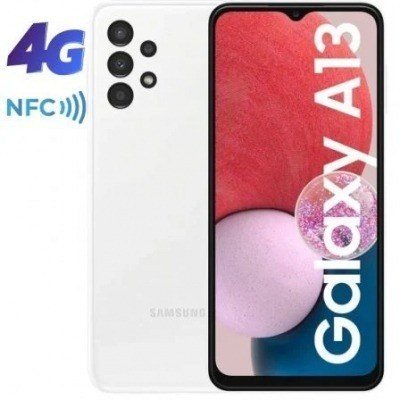 Smartphone Samsung Galaxy A13 4GB/ 64GB/ 6.6/ Blanco