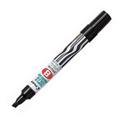 PILOT Marcador SCA-B punta biselada 5mm negro