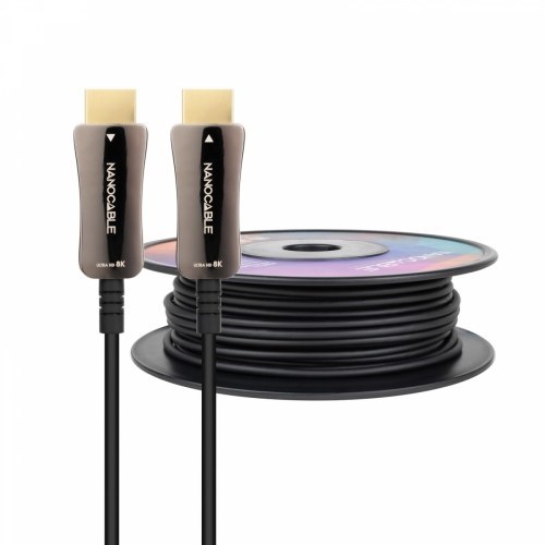 Nanocable - CABLE HDMI V2.1 AOC 8K@60HZ 4K@120HZ 48Gbps 40 M