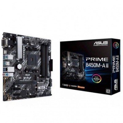 Placa Base Asus Prime B450M-A II Socket AM4/ Micro ATX