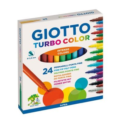 GIOTTO C.24 ROTULADORES TURBO COLOR COLORES SURTIDOS