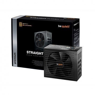 Fuente de alimentacion atx 1000w be quiet! straight power 11 bn213 modular - 80+ gold - cables mallados negros