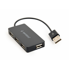 Gembird UHB-U2P4-04 Hub de interfaz usb 2.0 4puertos 480 Mbit/s negro