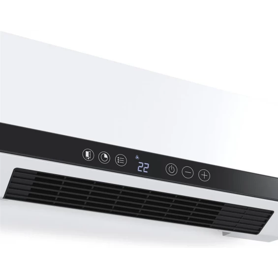 Calefactor cerámico de pared Tristar KA-5210, 2.000 W, IP-22, mando a distancia, blanco - imagen 2