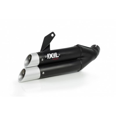 IXIL Hyperlow Full Exhaust System Stainless Steel Black / Aluminium Polished - Yamaha MT-07 175-962-4