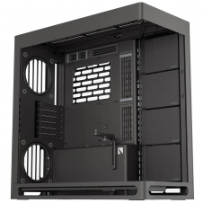 GABINETE GAMER AEROCOOL HAVN HS 420 BLACK ATX CRISTAL TEMPLADO ARGB