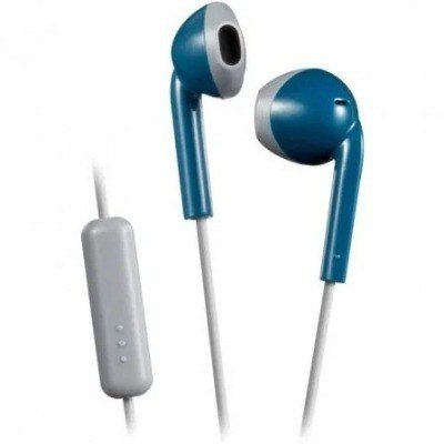 Auriculares JVC HAF19M-AH/ con Micrófono/ Jack 3.5/ Azules