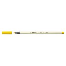 Stabilo Pen 68 brush Rotulador medio punta de pincel amarillo